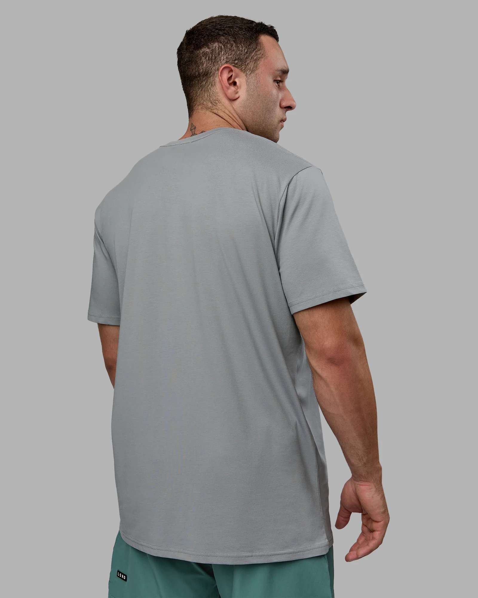 Base FLXCotton Tee - Circular Grey - Image 4
