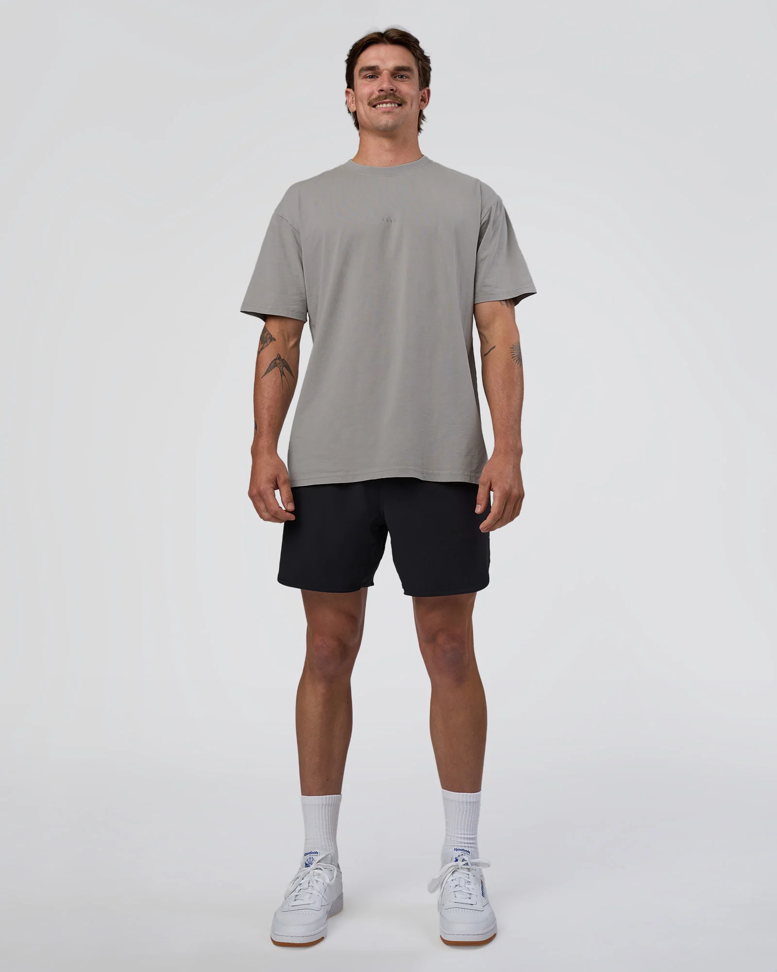 Base FLXCotton Tee Oversized - Alloy Washed - Image 5
