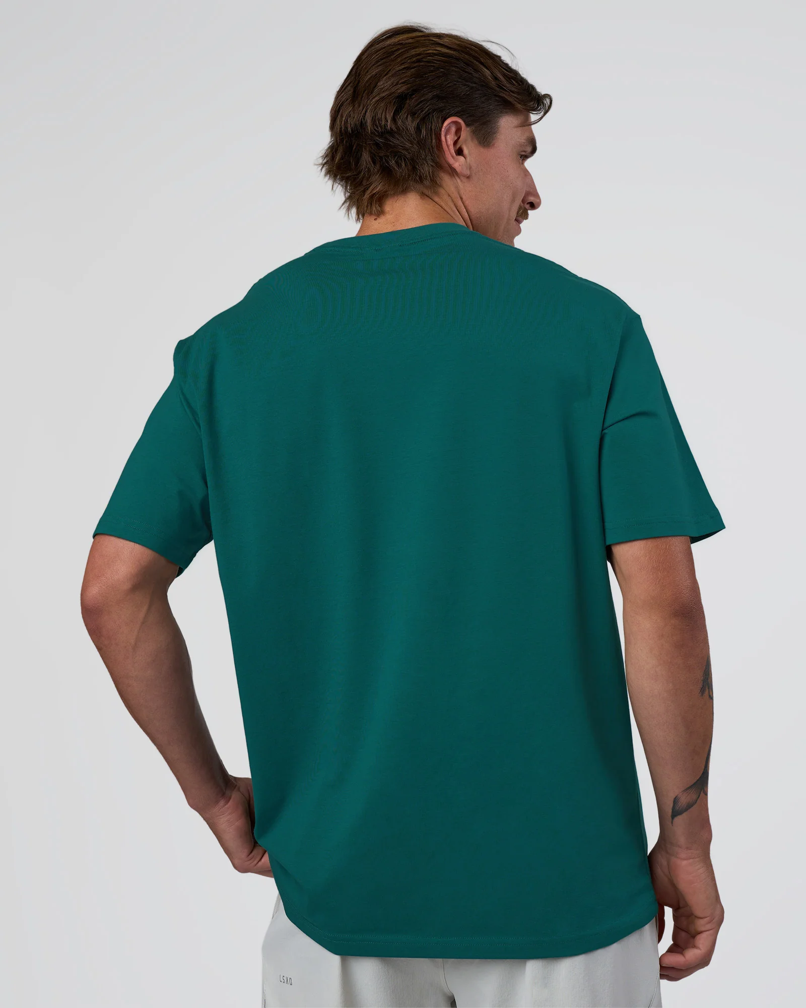 Base FLXCotton Tee Oversized - Transformative Teal - Image 3