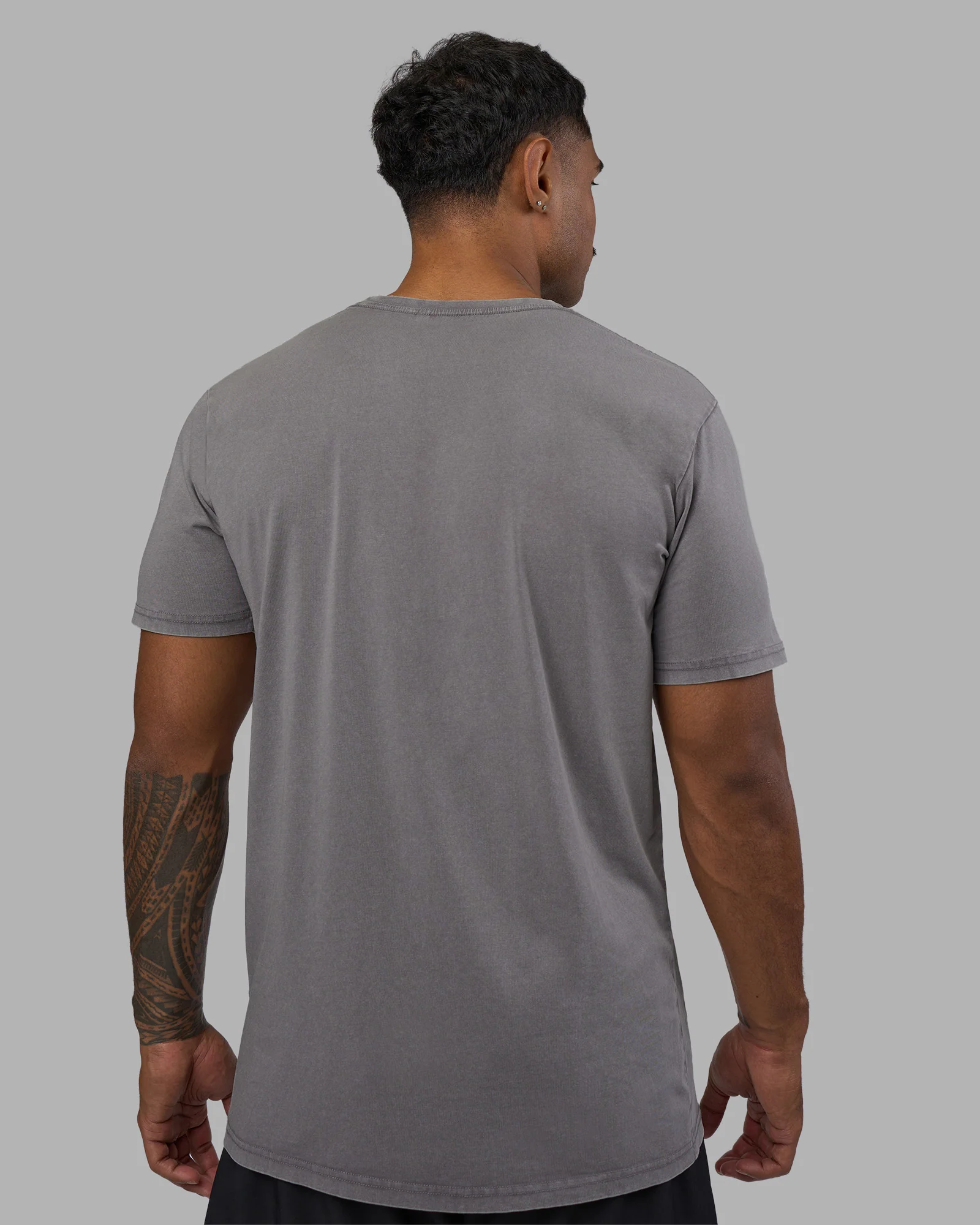 Base FLXCotton Tee - Storm Front Washed - Image 3