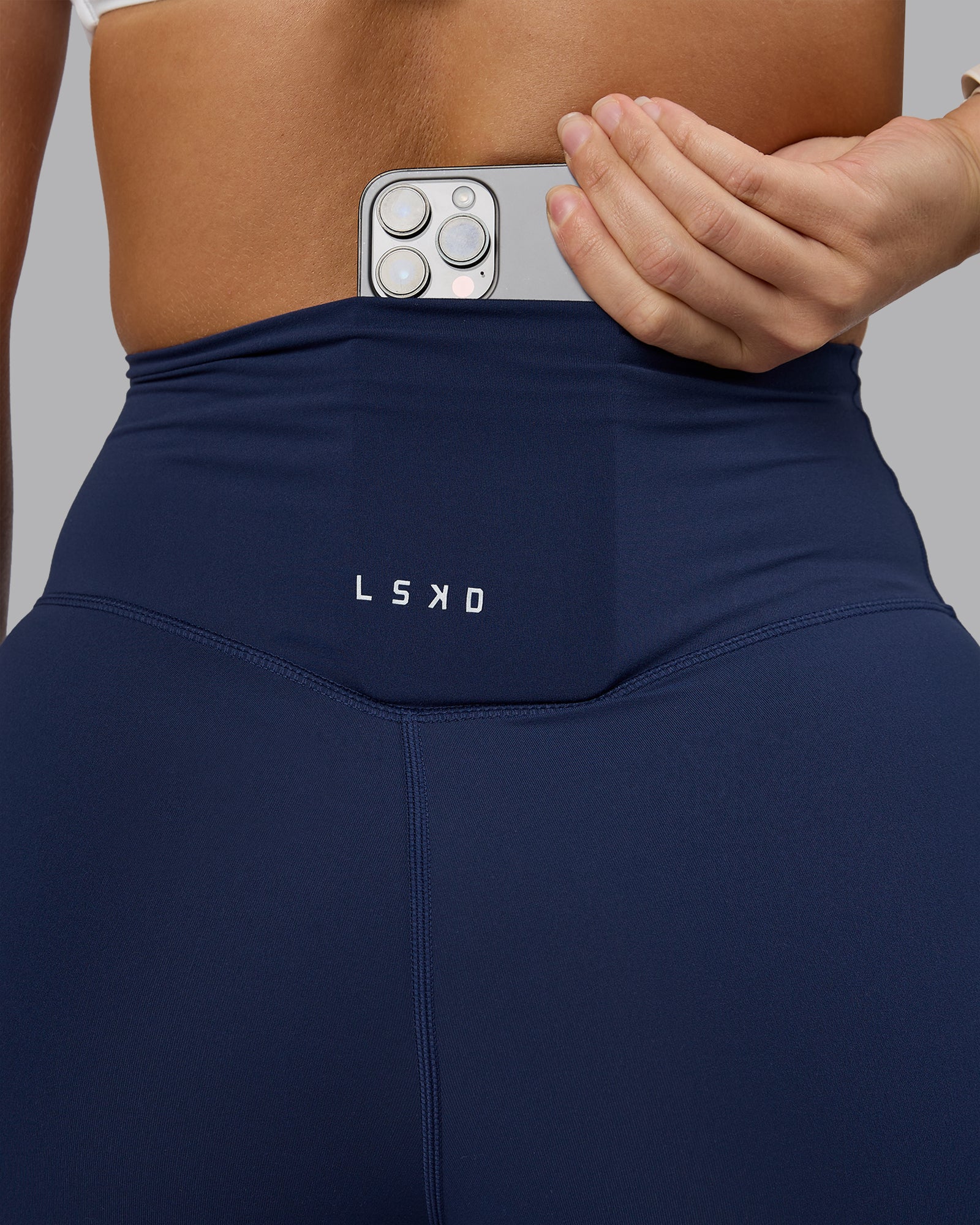 Elixir Ultra High-Rise 7/8 Legging - Future Navy - Image 6