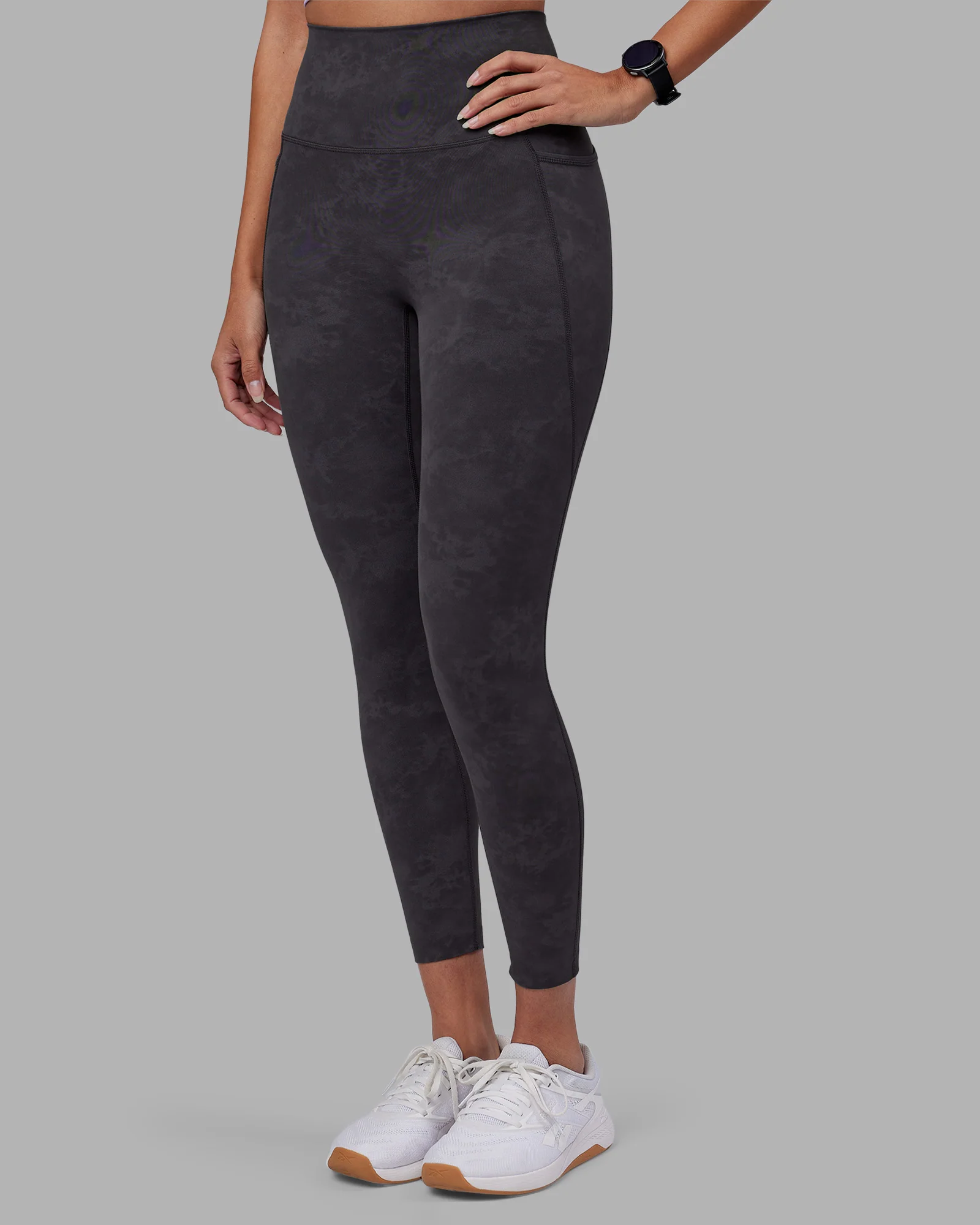 Elixir Ultra High-Rise 7/8 Legging Pockets - Dark Storm Wash - Image 6