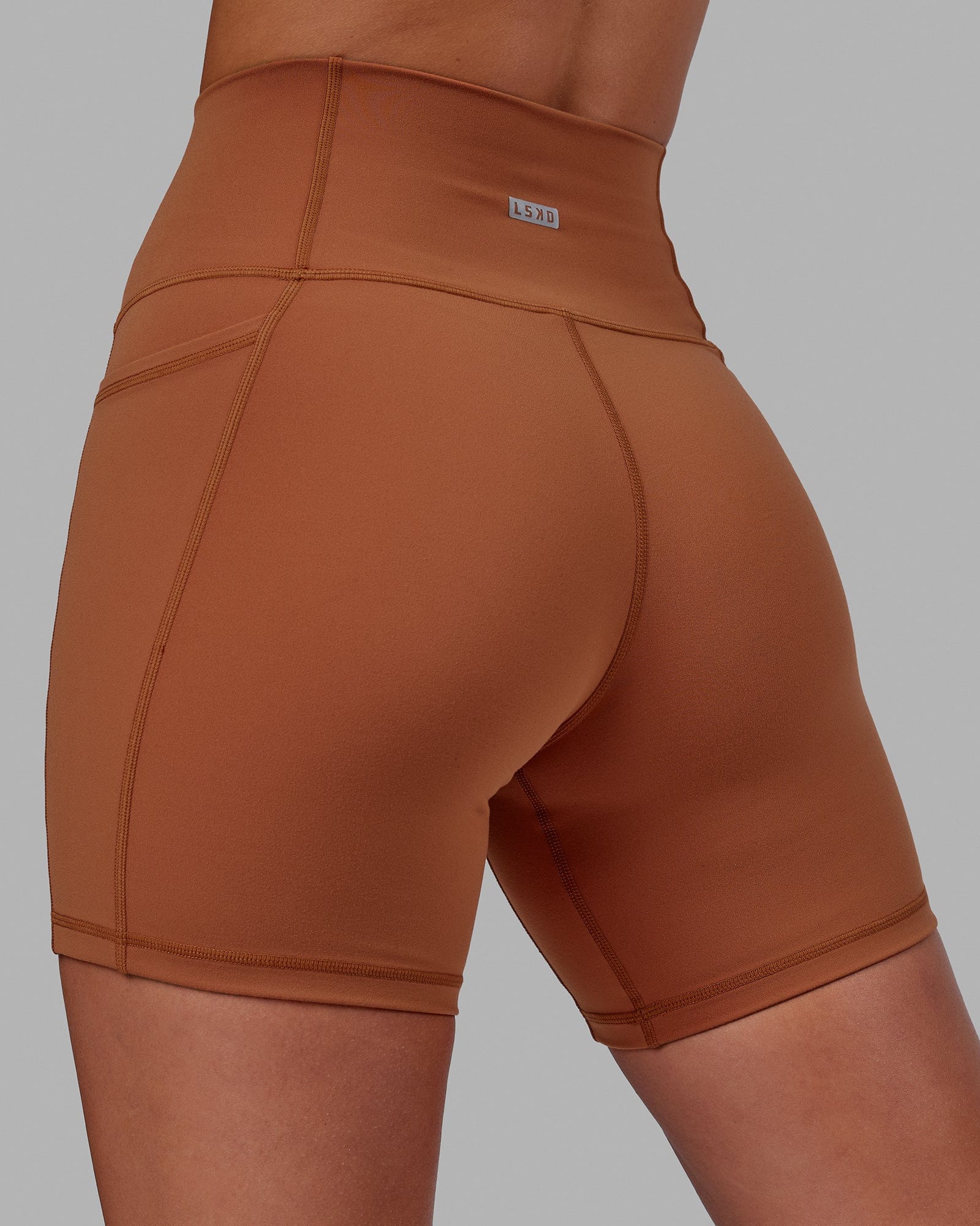 Fusion Ultra High-Rise 6" Short Pockets - Hazel - Image 6