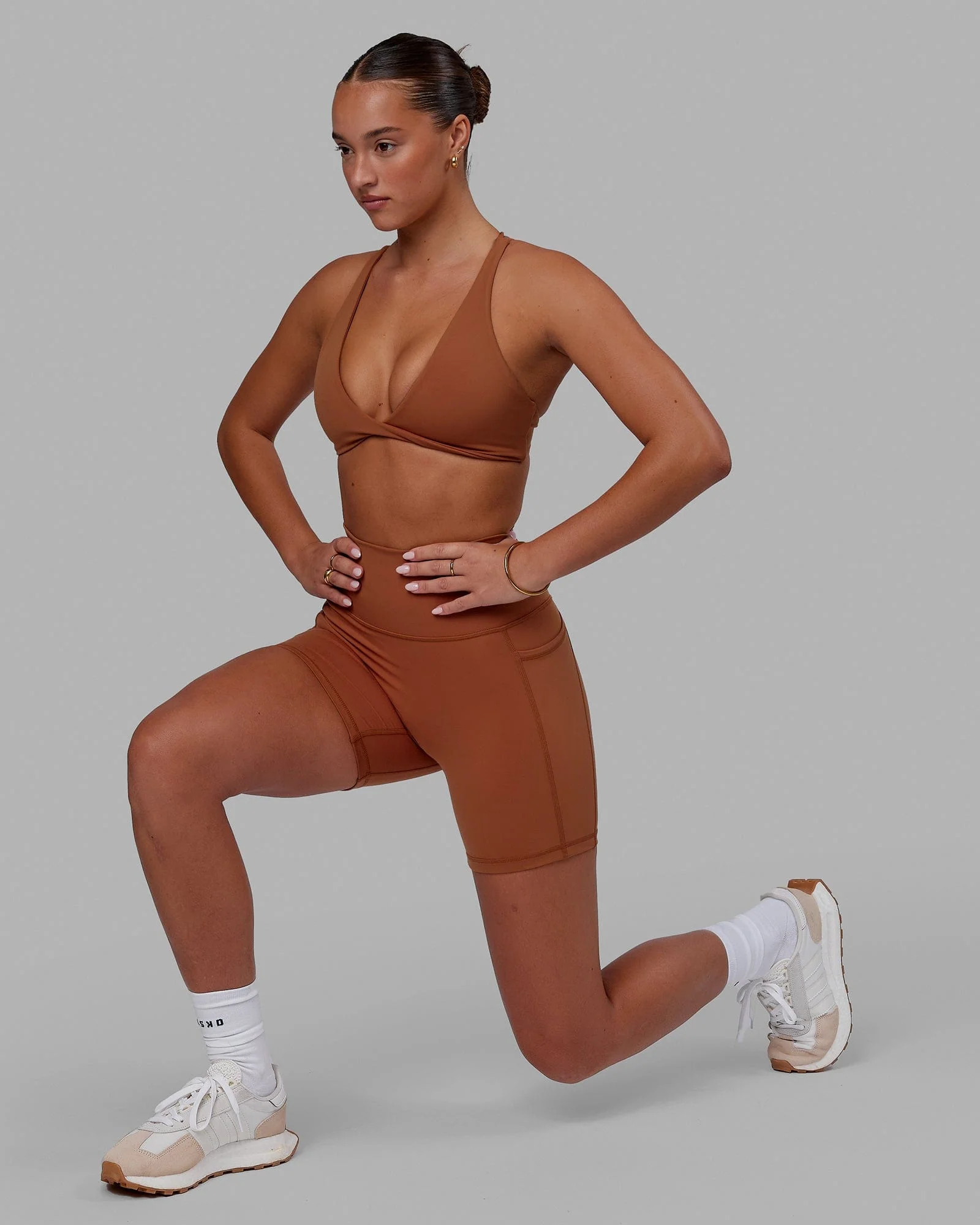 Fusion Ultra High-Rise 6" Short Pockets - Hazel - Image 9