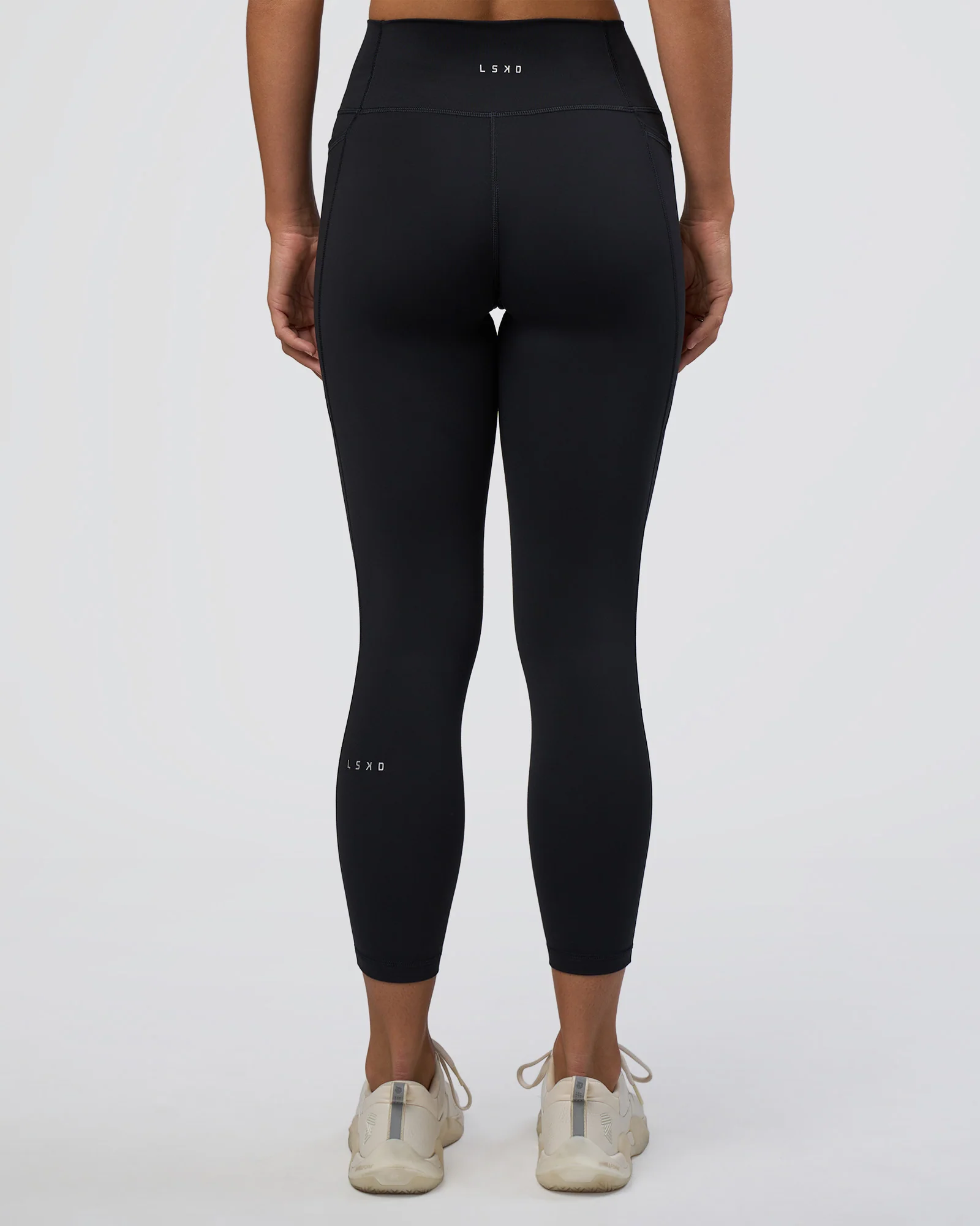 Fusion Ultra High-Rise 7/8 Legging Pockets - Black - Image 4