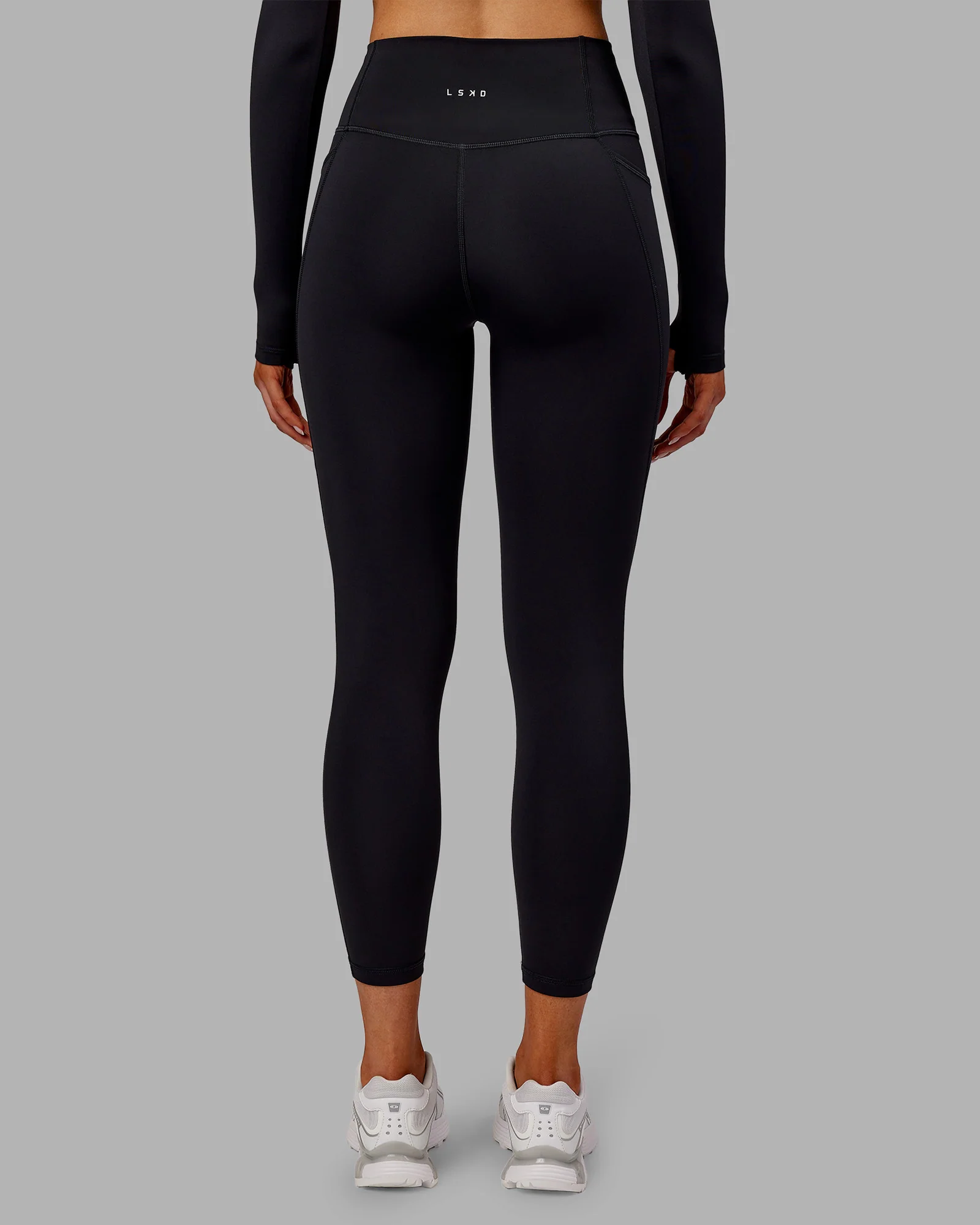Fusion Thermal Ultra High-Rise 7/8 Legging Pockets - Black - Image 4