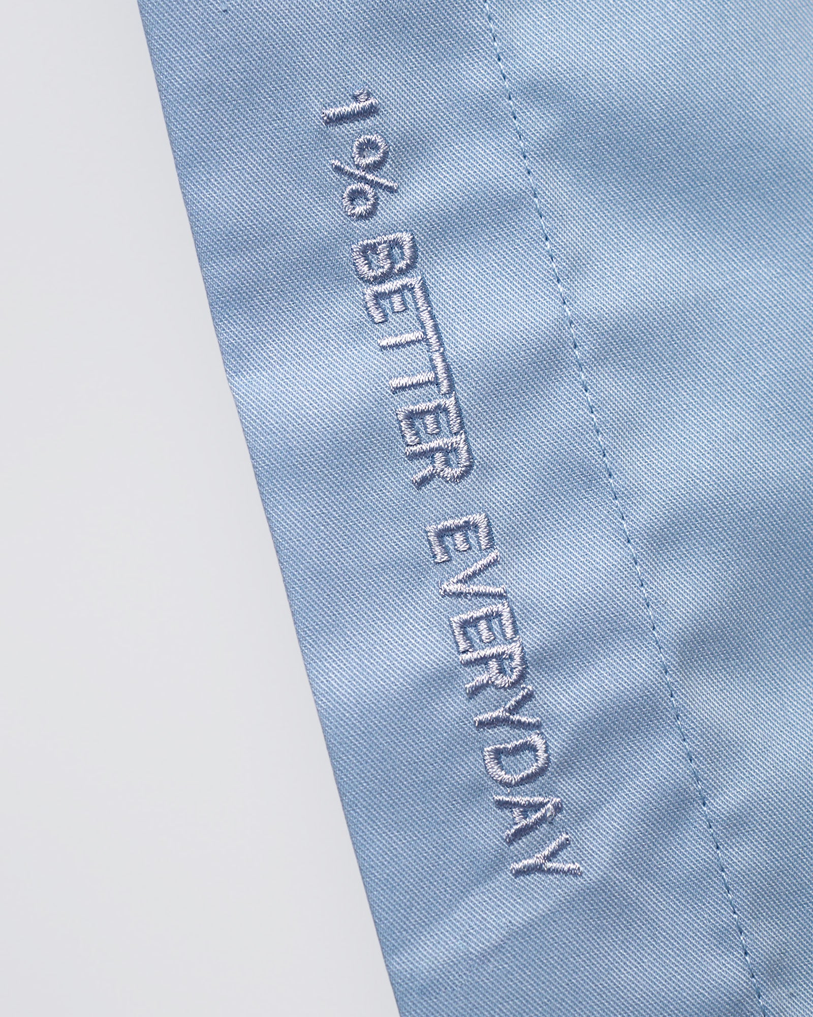 Go-To Oversized Shirt - Poplin Blue - Image 8