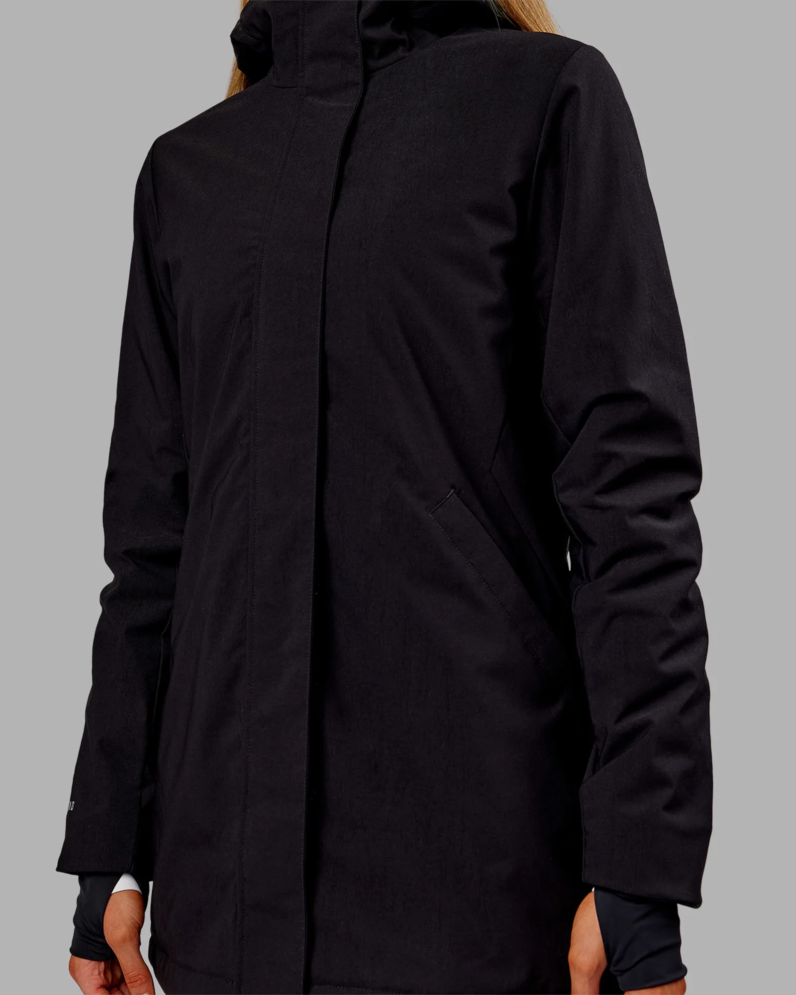 Auxiliary 2.0 Longline Jacket - Black - Image 12