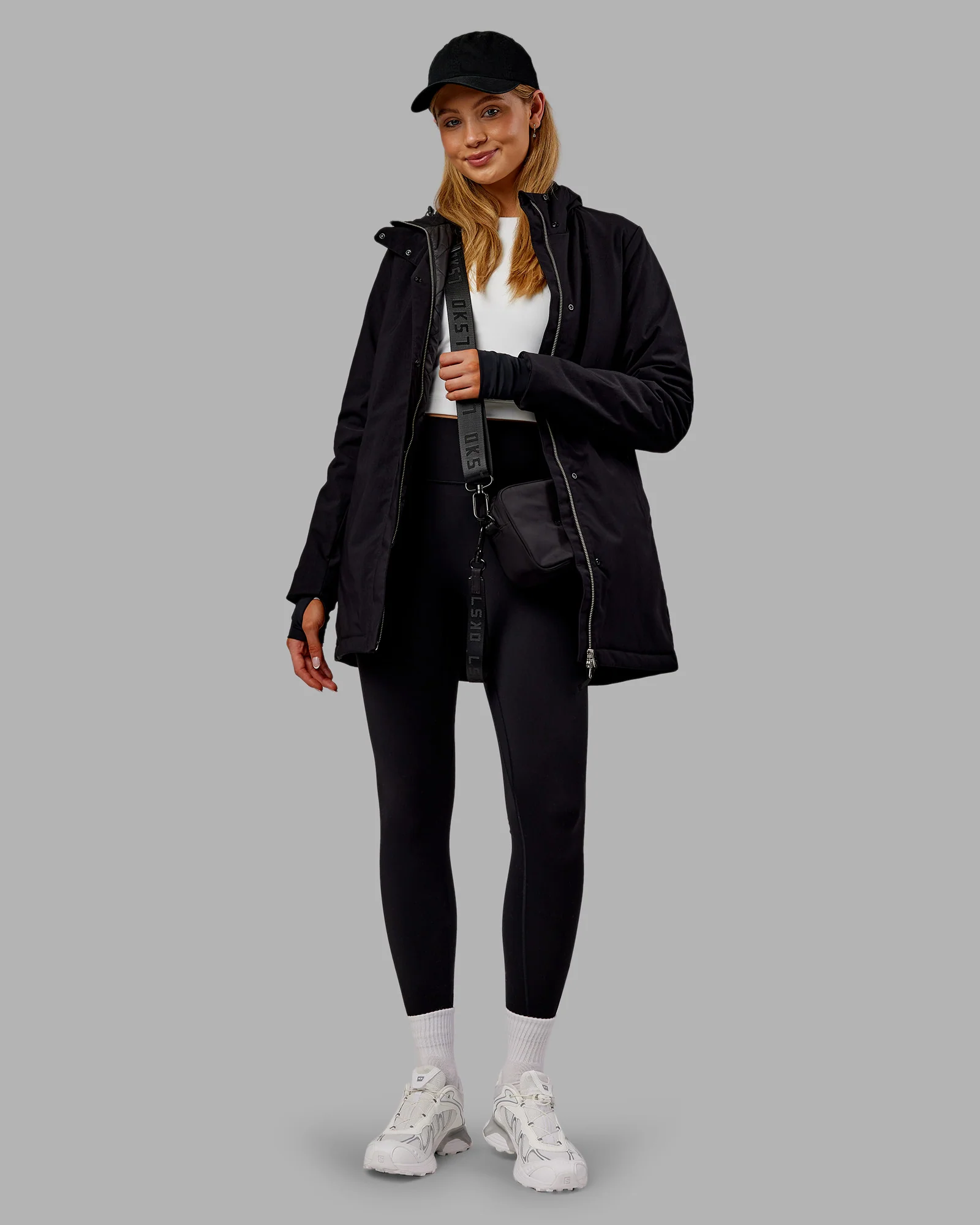 Auxiliary 2.0 Longline Jacket - Black - Image 7