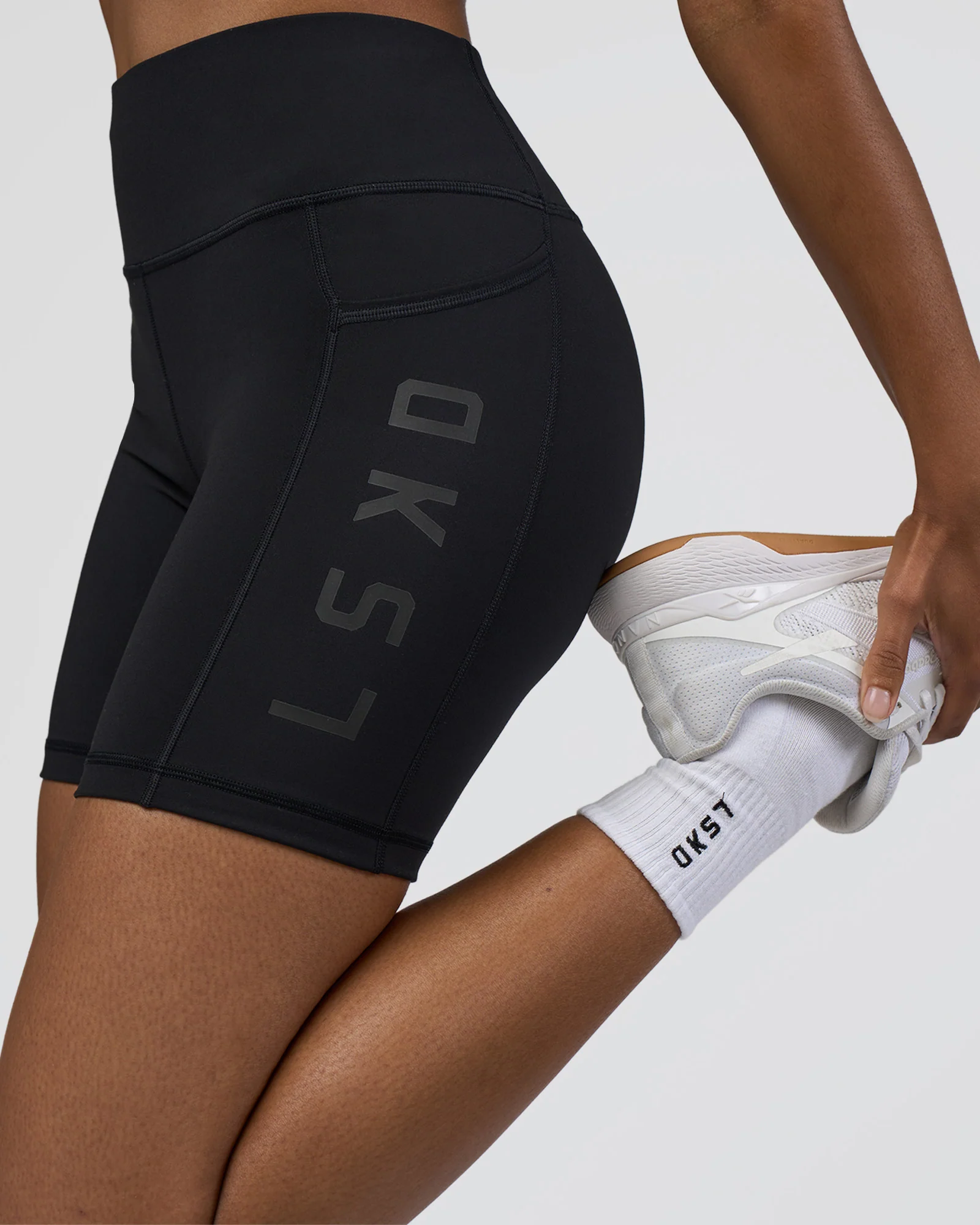 Rep Ultra High-Rise 6" Short Pockets - Black-Black - Image 3