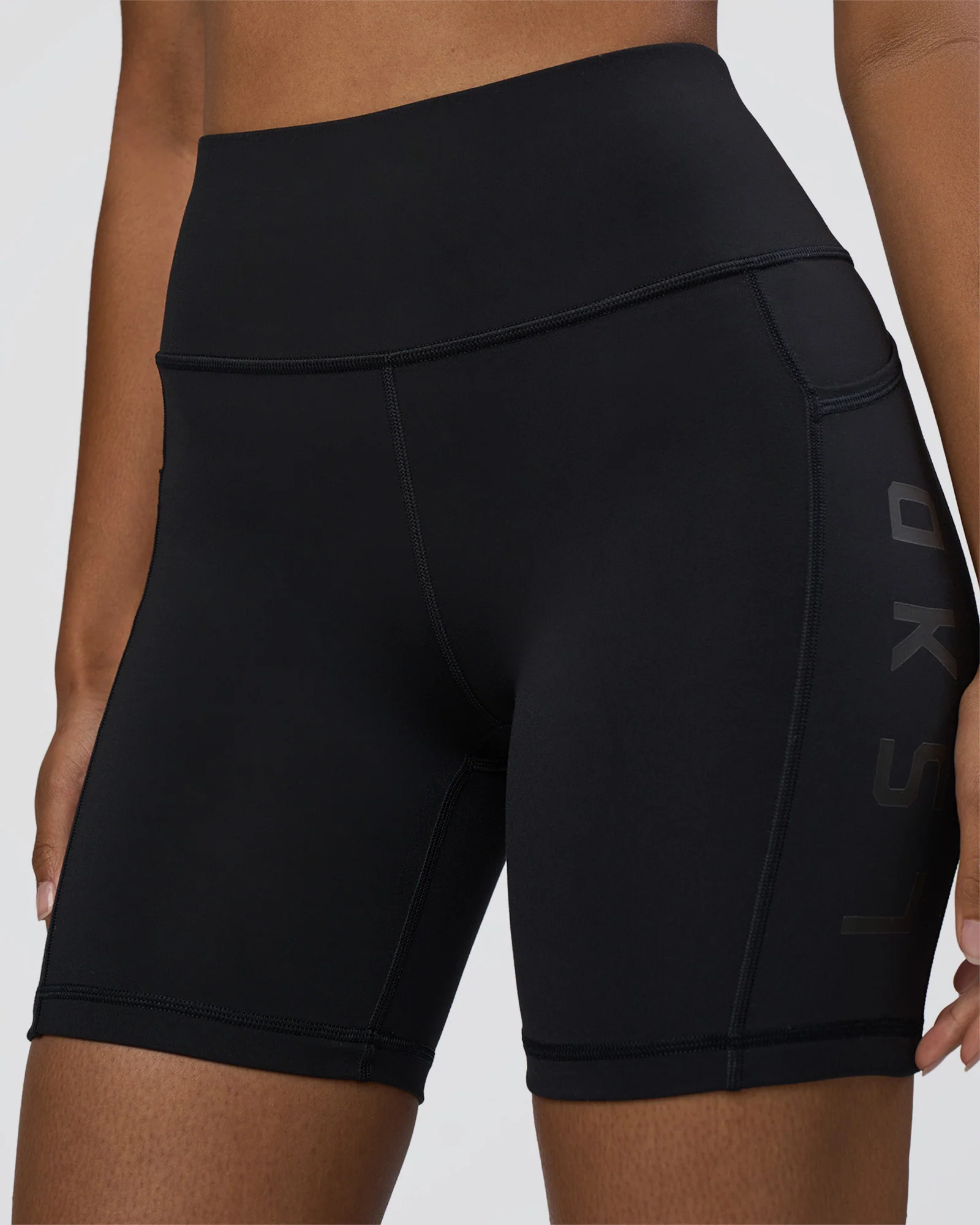 Rep Ultra High-Rise 6" Short Pockets - Black-Black - Image 6