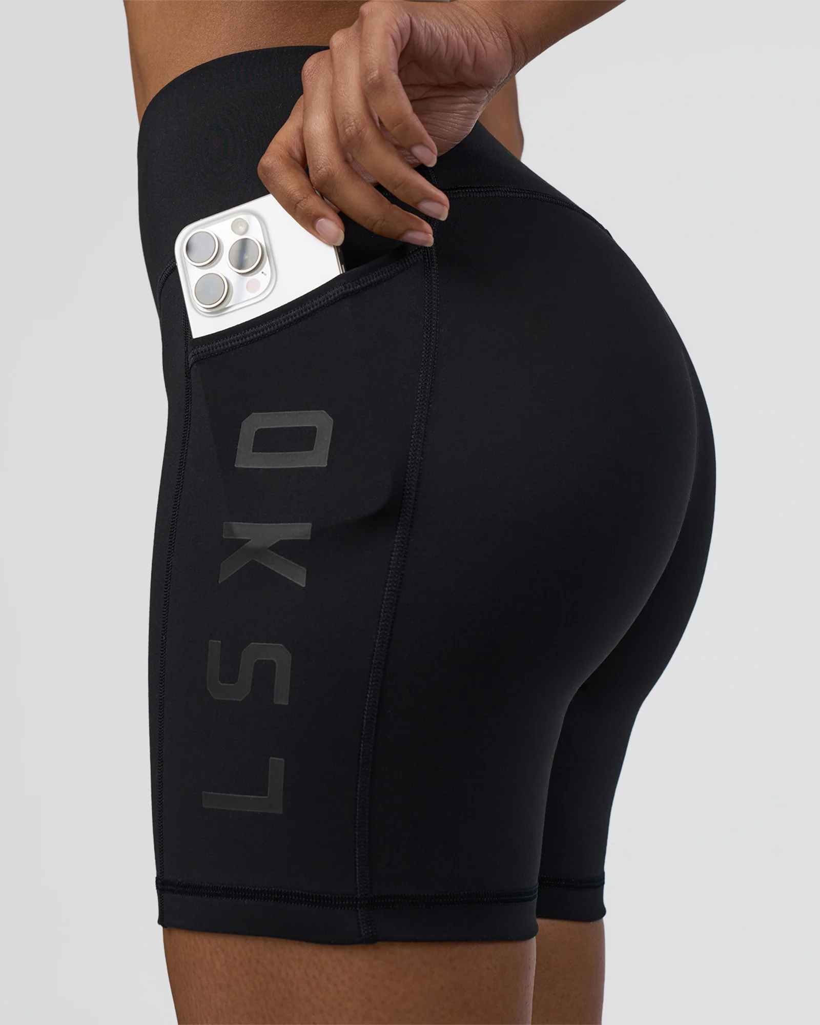 Rep Ultra High-Rise 6" Short Pockets - Black-Black - Image 7