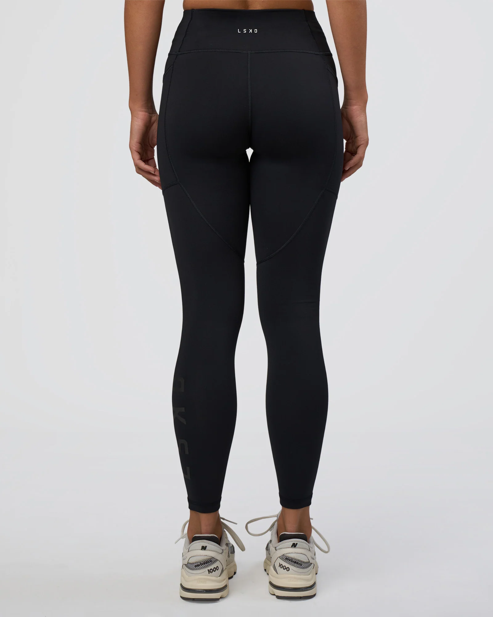 Rep Ultra High-Rise Full Length Legging Pockets - Black-Black - Image 4