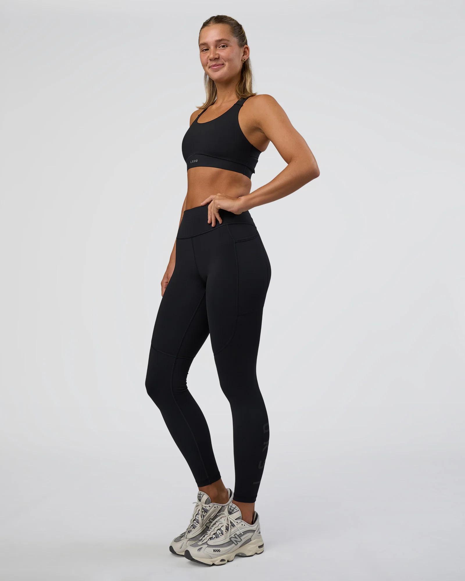 Rep Ultra High-Rise Full Length Legging Pockets - Black-Black - Image 5