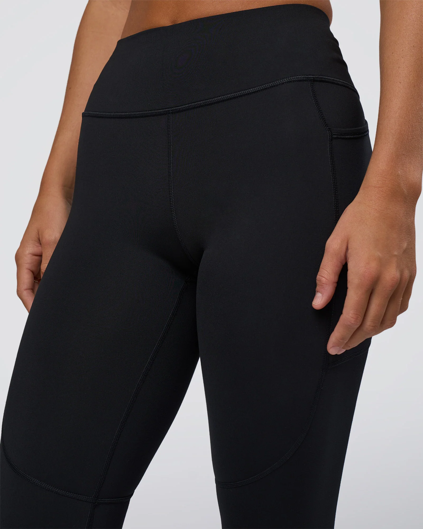 Rep Ultra High-Rise Full Length Legging Pockets - Black-Black - Image 9