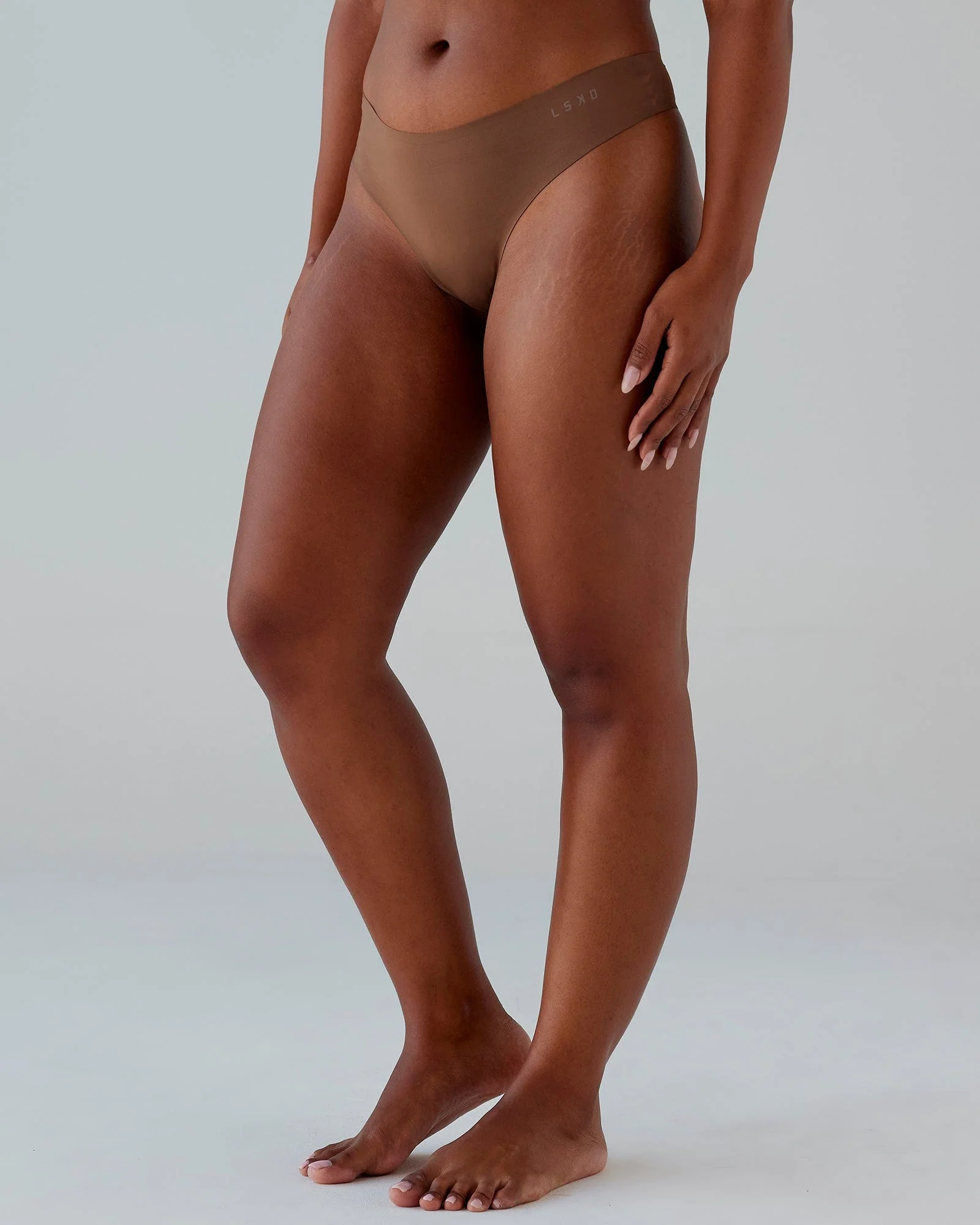 Seamless G-String 3 Pack - Mocha - Image 5