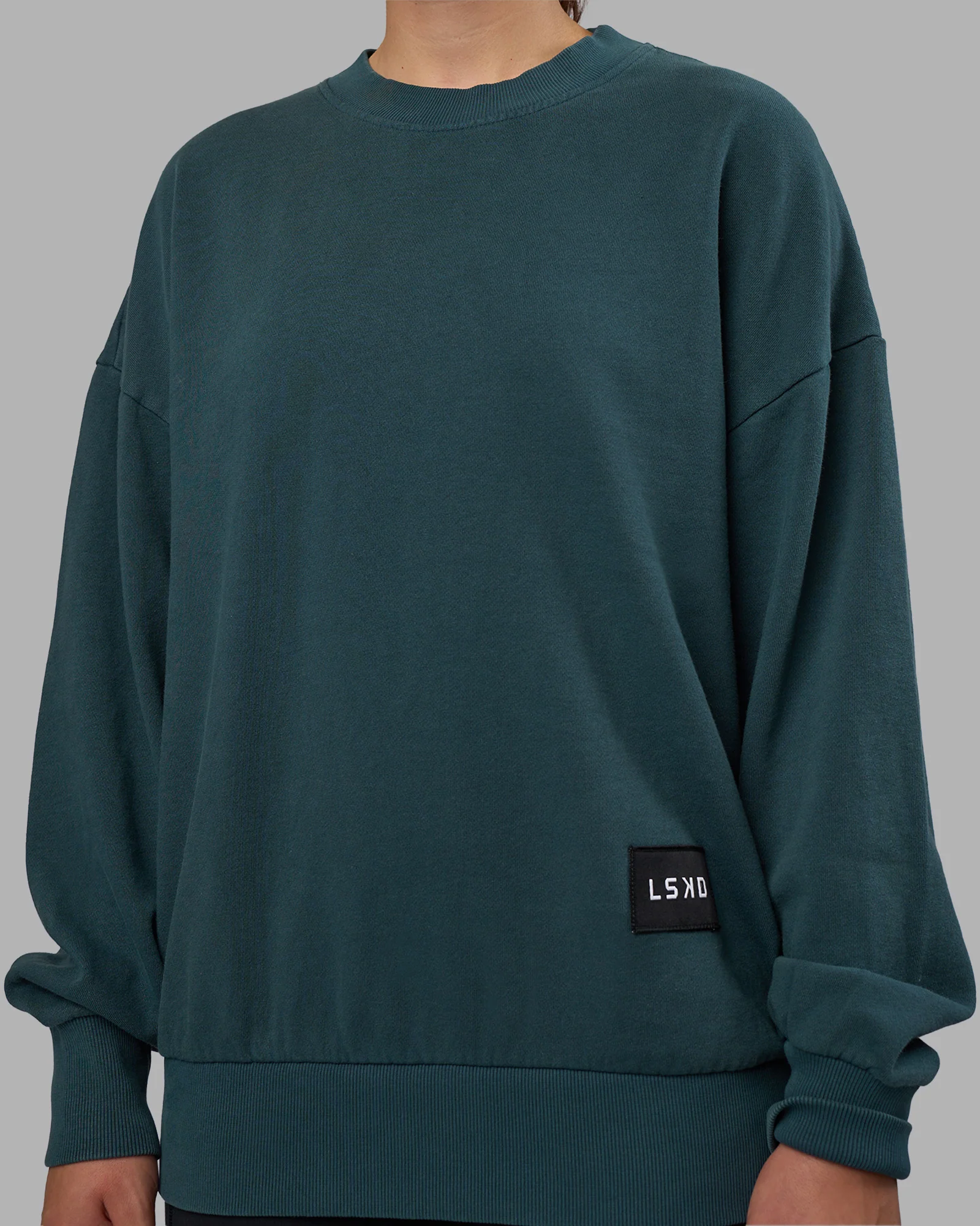 Segmented Oversized Sweater - Abyssal - Image 10