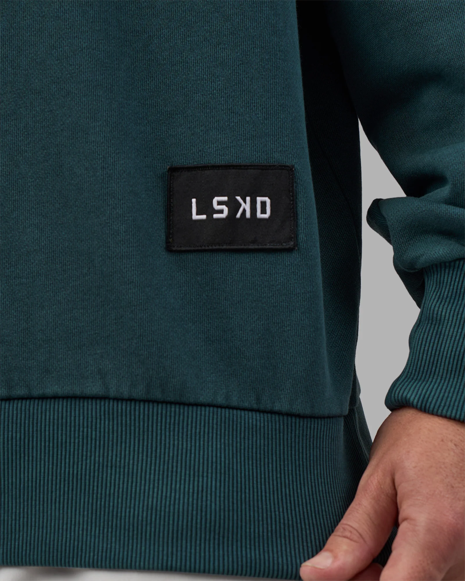 Segmented Oversized Sweater - Abyssal - Image 6