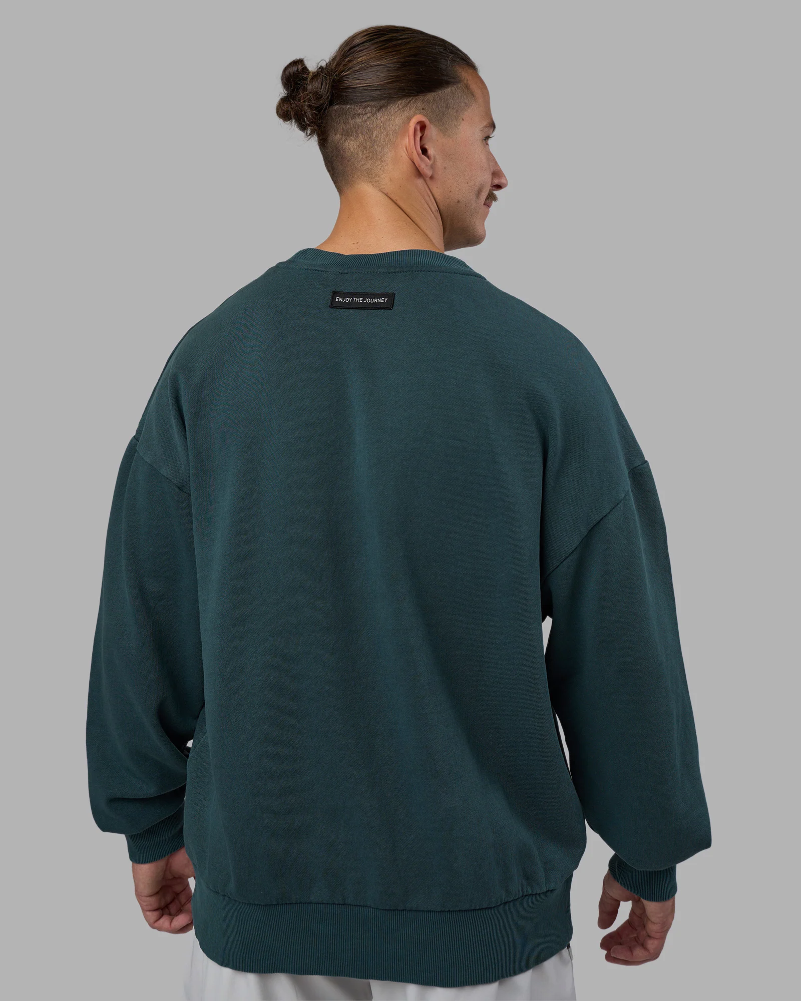 Segmented Oversized Sweater - Abyssal - Image 7