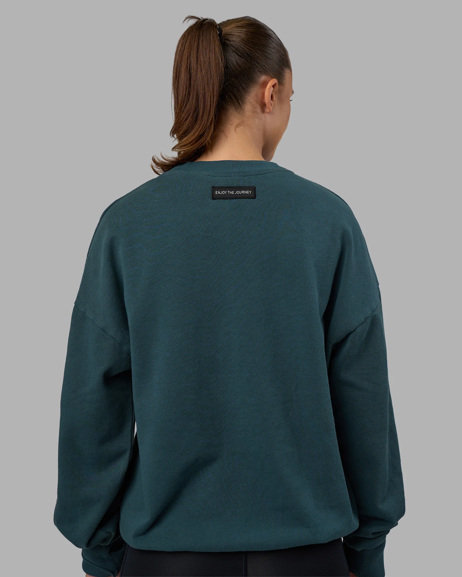 Segmented Oversized Sweater - Abyssal - Image 8