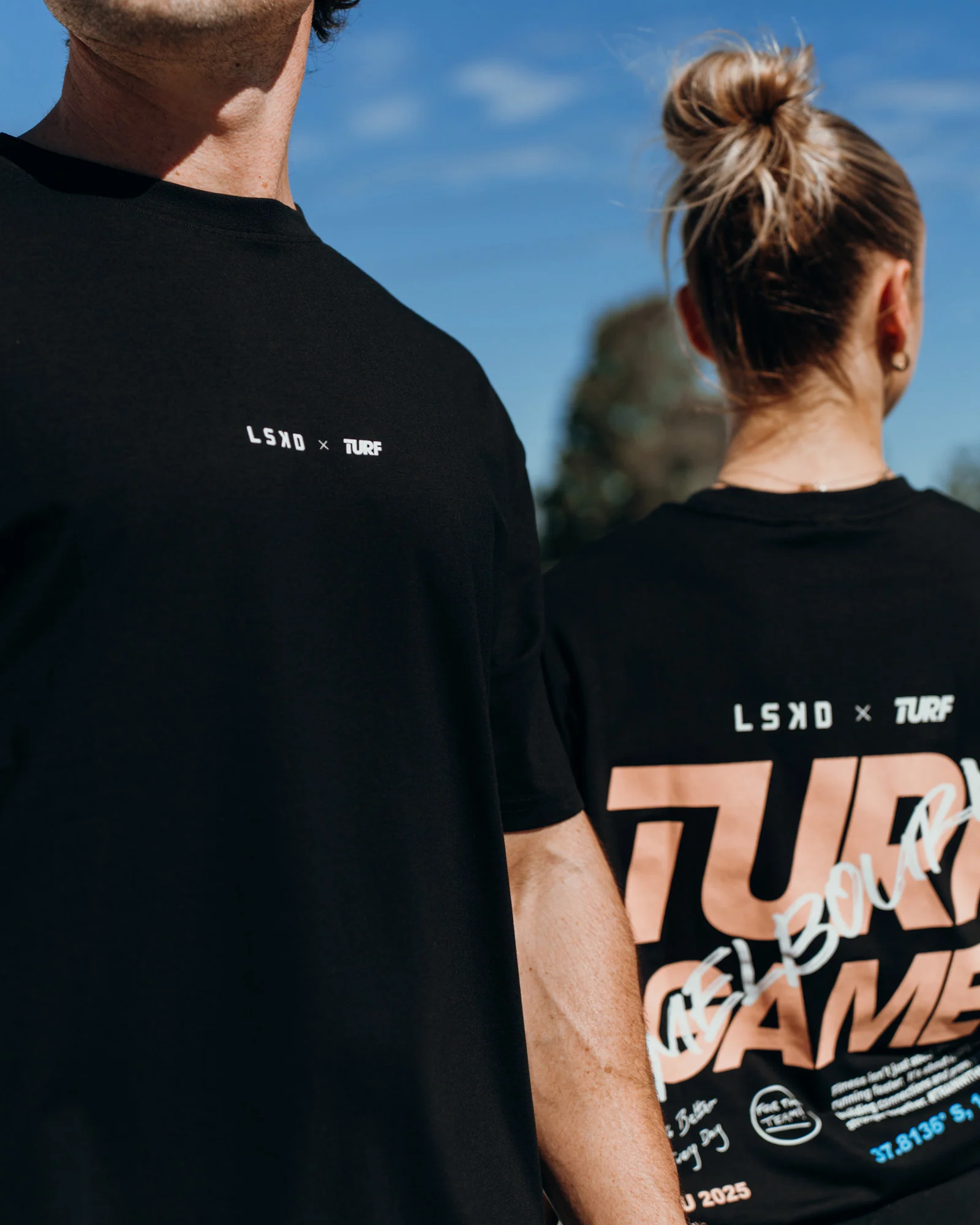 Turf Games Melbourne FLXCotton Oversize Tee - Black - Image 4