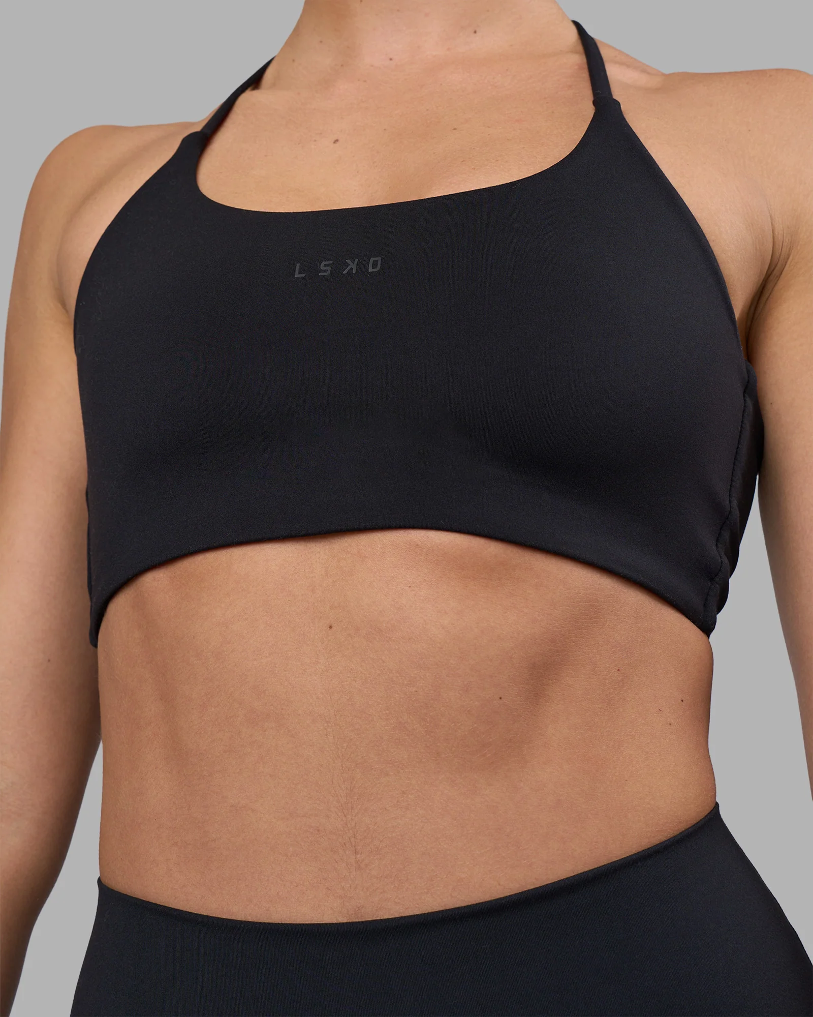 Twist Sports Bra - Black - Image 6