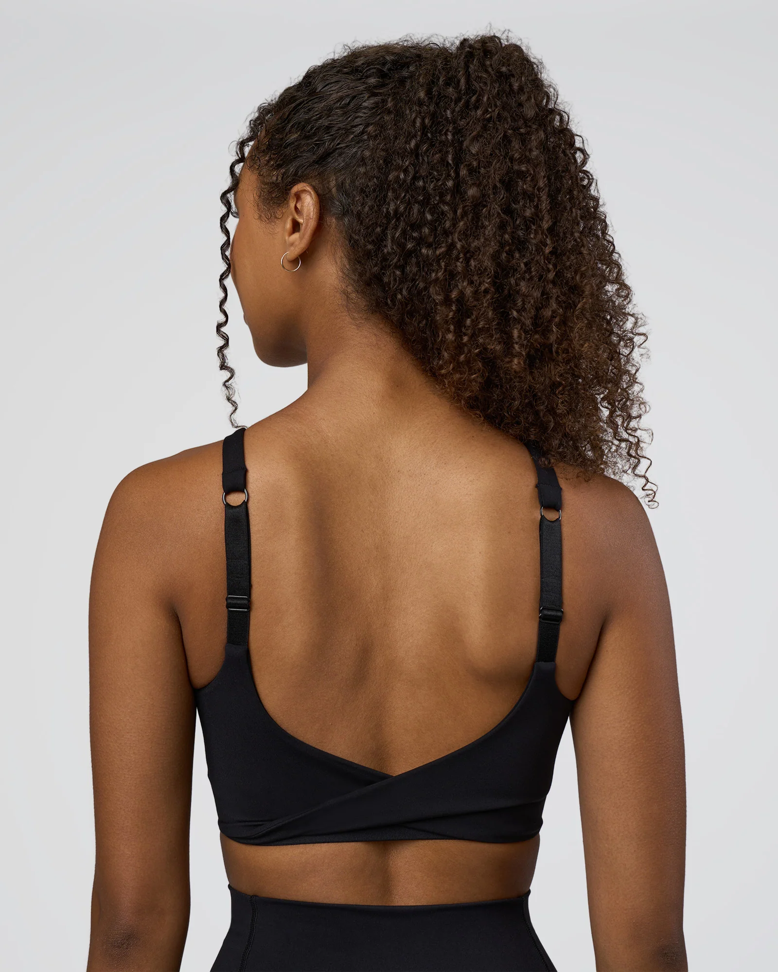 Twist Sports Bra D/DD/E - Black - Image 4