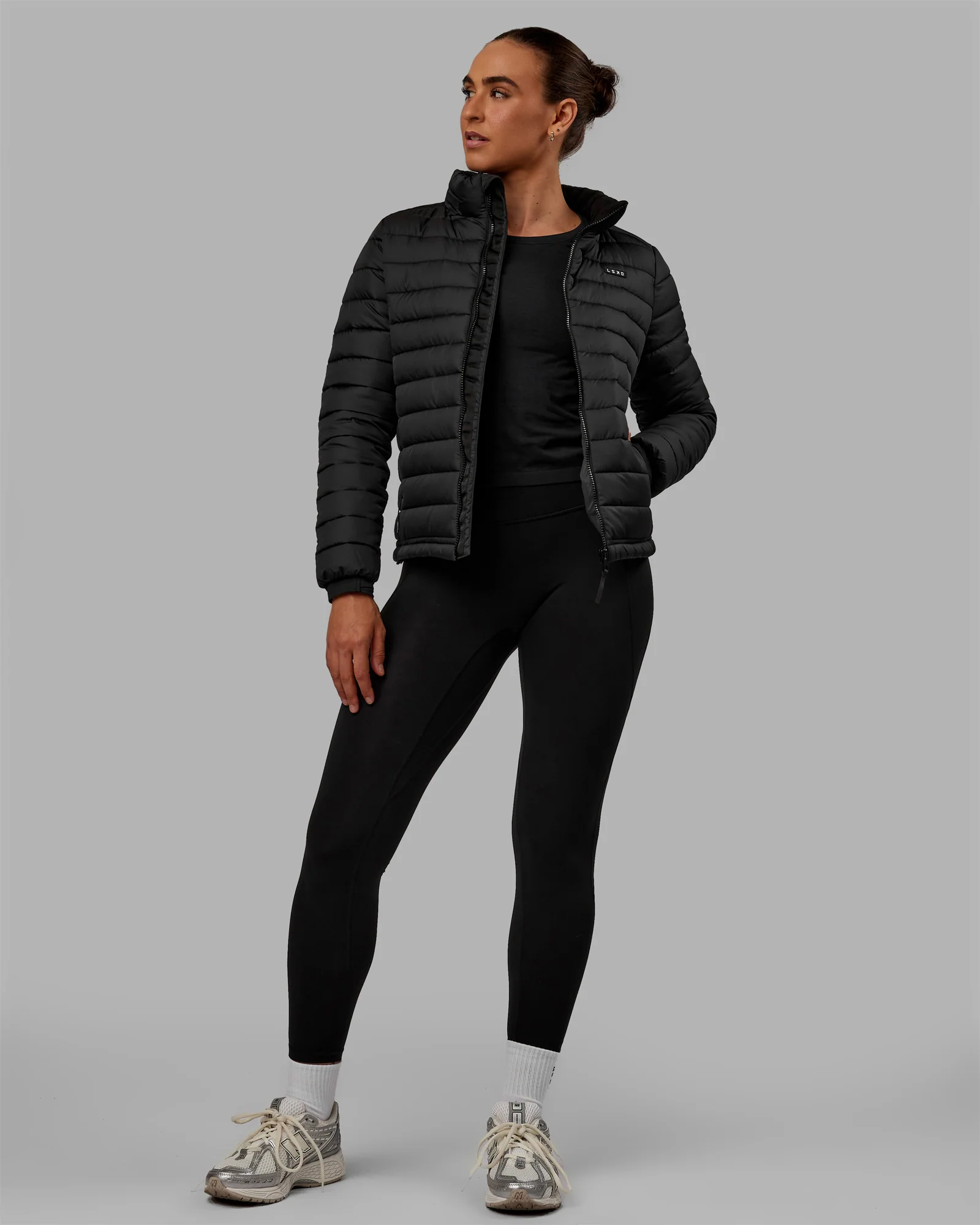 All Day Puffer Jacket - Black - Image 11